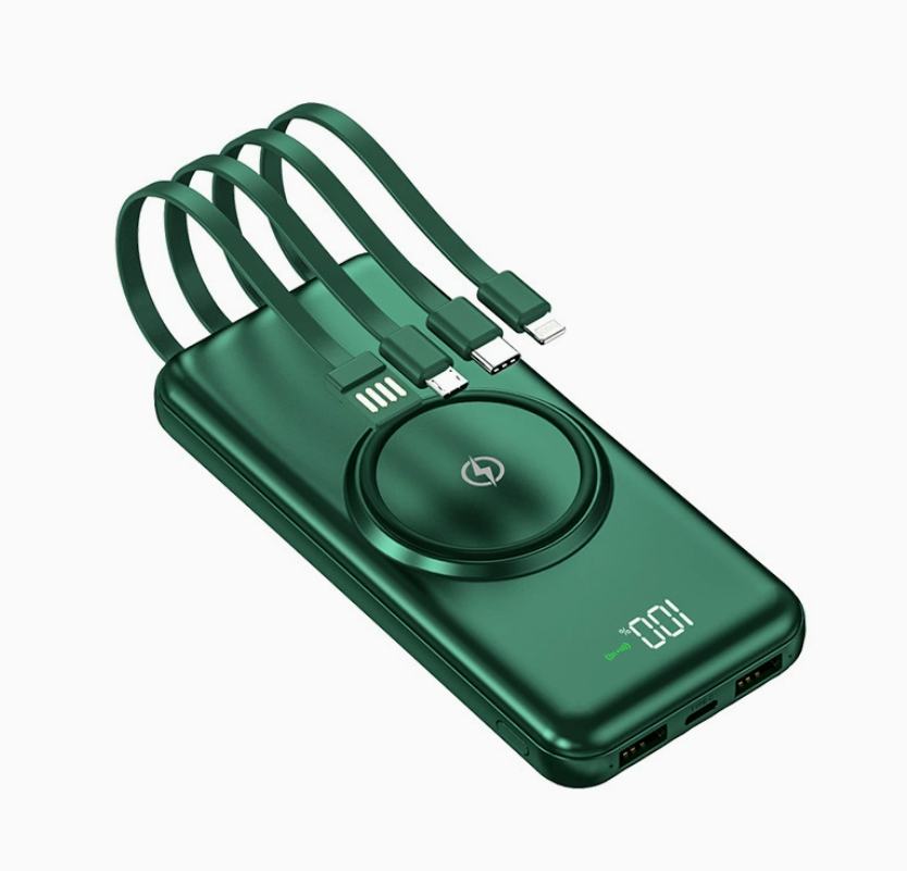 Multi-Cable Magnetic Power Bank