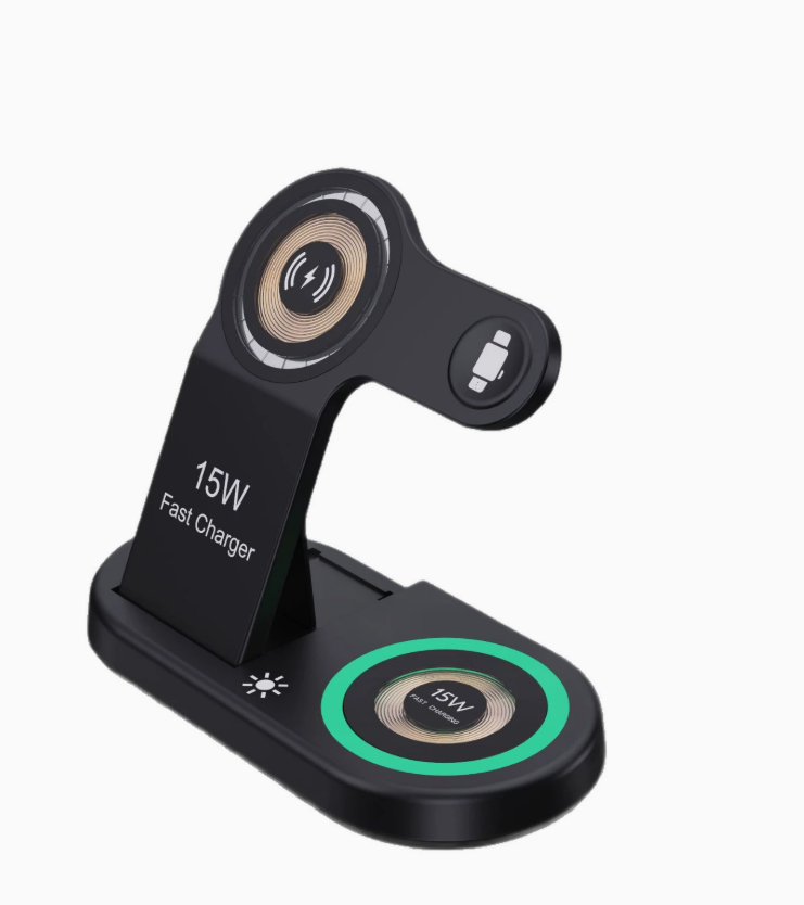 3-in-1 Magnetic Wireless Charging Station